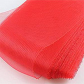 Puha lószőr szalag 13 cm széles - RED